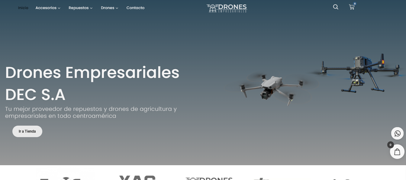 Drones Empresariales CA Tienda